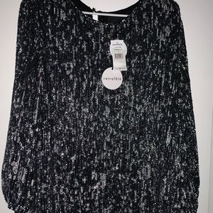 SOLD: Retrofete Gunmetal Dress Small